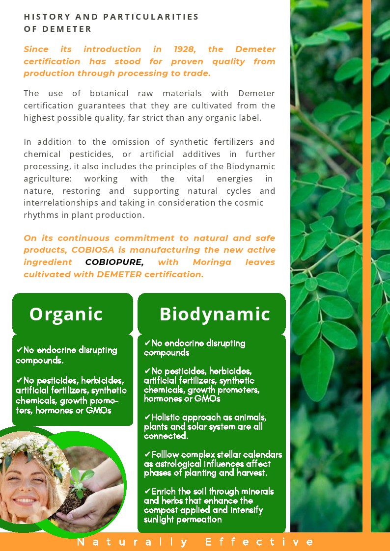 Demeter Biodynamic agriculture